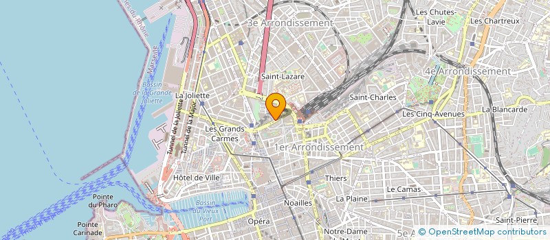 localisation de l'entreprise SYNDICAT PERSONNE HOSP ASS PUB à MARSEILLE