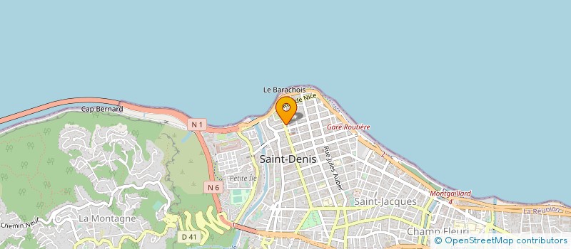 localisation de l'entreprise SYNDICAT PERSONNELS SERVICES DEPT REGION à SAINT-DENIS