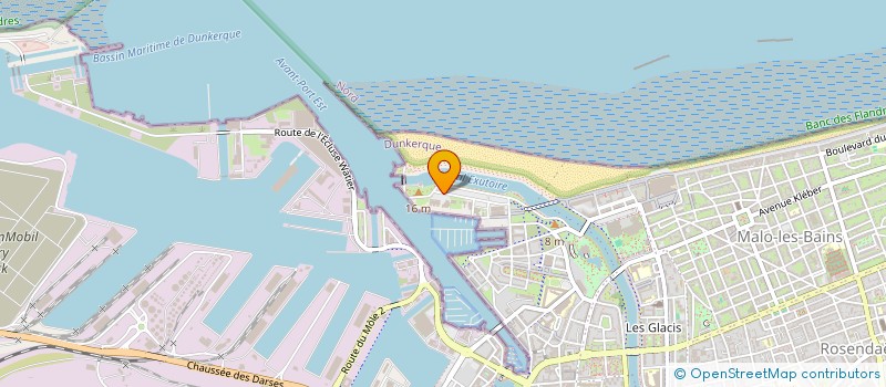 localisation de l'entreprise SYNDICAT PILOTES MARITIMES DE DUNKERQUE à DUNKERQUE