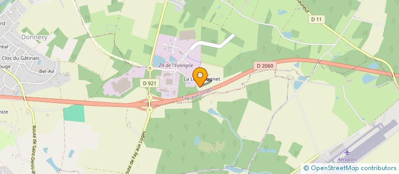 localisation de l'entreprise SYNDICAT POUR LA GESTION DE LA FOURRIERE ANIMALE DES COMMUNES ET COMMUNAUTES DU LOIRET à FAY-AUX-LOGES