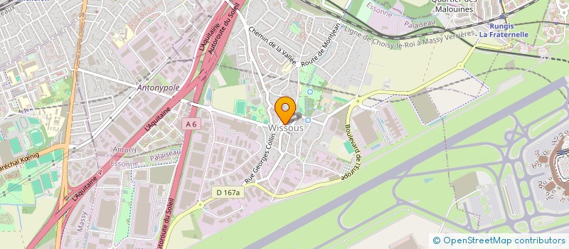 localisation de l'entreprise SYNDICAT POUR LA VALORISATION DE LA PLAINE DE MONTJEAN à WISSOUS