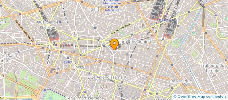 localisation de l'entreprise SYNDICAT PRESS REPUBL DEPART à PARIS