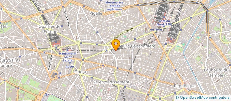 localisation de l'entreprise SYNDICAT PROF NEGOC COURTIER76  PARIS