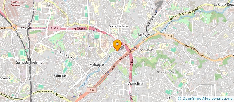localisation de l'entreprise SYNDICAT PROFESSIONNEL DE LA FORMATION à MARSEILLE