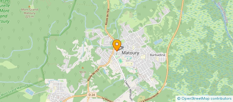 localisation de l'entreprise SYNDICAT PROFESSIONNEL DES AGENTS TERRITORIAUX FA FPT MAIRIE DE MATOURY à MATOURY