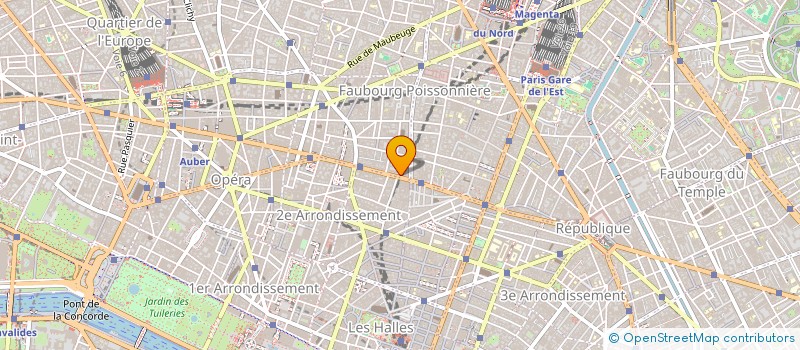 localisation de l'entreprise SYNDICAT PROFESSIONNEL DES GUIDES INTERPRETES CONFERENCIERS  PARIS