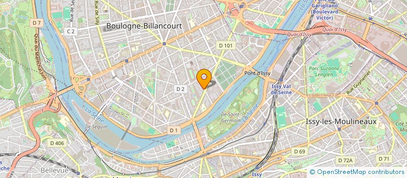 localisation de l'entreprise SYNDICAT PROFESSIONNEL DES MEDIATEURS  BOULOGNE-BILLANCOURT
