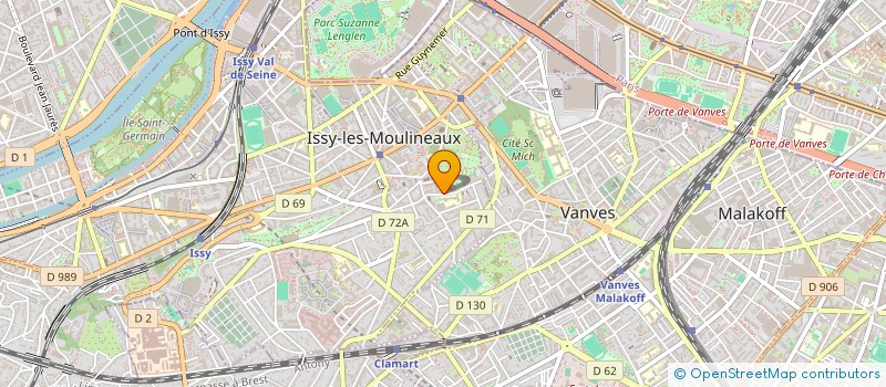 localisation de l'entreprise SYNDICAT PROFESSIONNEL DES PRETRES DE PAROISSES POPULAIRES à ISSY-LES-MOULINEAUX