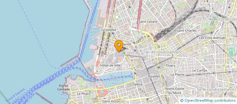 localisation de l'entreprise SYNDICAT PROFESSIONNEL ESCALANQUES à MARSEILLE