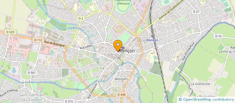 localisation de l'entreprise SYNDICAT PROFESSIONNEL GIP DEF DROIT à ALENCON