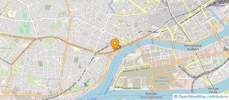 localisation de l'entreprise SYNDICAT PROFESSIONNEL PILOTES LOIRE à NANTES