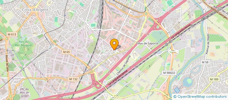 localisation de l'entreprise SYNDICAT PROFESSIONNEL REGIONAL DE L'INDUSTRIE ROUTIERE OCCITANIE MEDITERRANEE à MONTPELLIER