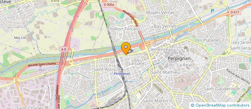 localisation de l'entreprise SYNDICAT PROMOTION LA CERISE DE CERET  PERPIGNAN