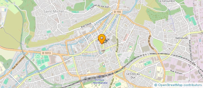 localisation de l'entreprise SYNDICAT PROPRIETAIRE ILOT M  EVREUX