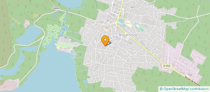 localisation de l'entreprise SYNDICAT PROPRIETAIRES BATIMENT J  BISCARROSSE