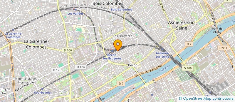 localisation de l'entreprise SYNDICAT RASSEMBLEMENT SYNDICAL-RATP à COURBEVOIE