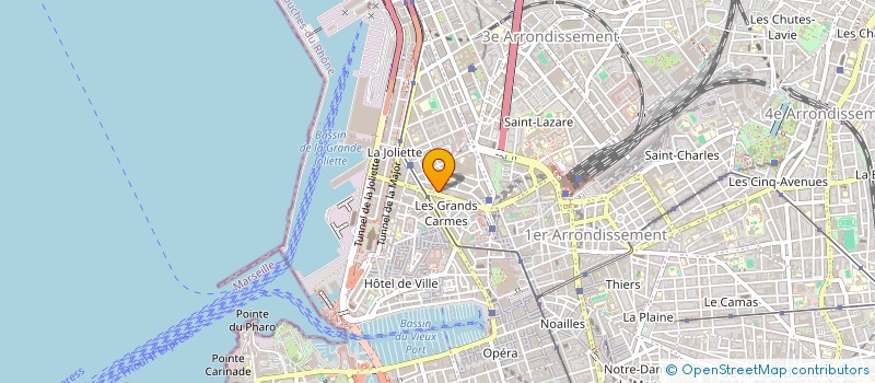localisation de l'entreprise SYNDICAT REGIONAL FOF SUD EST à MARSEILLE