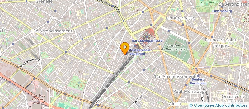 localisation de l'entreprise SYNDICAT REGIONAL UNSA-FERROVIAIRE DE PARIS RIVE GAUCHE  PARIS