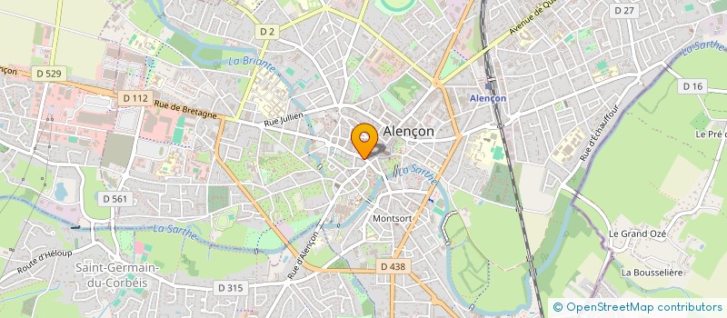 localisation de l'entreprise SYNDICAT RESIDENCE DE LATTRE DE TASSIGNY à ALENCON