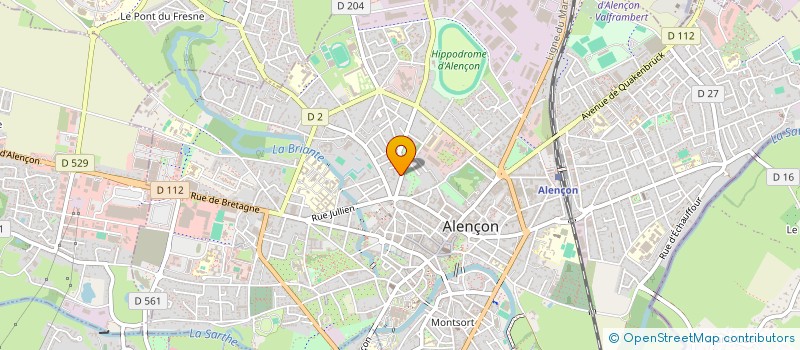 localisation de l'entreprise SYNDICAT RESIDENCE DU PUITS VERRIER à ALENCON