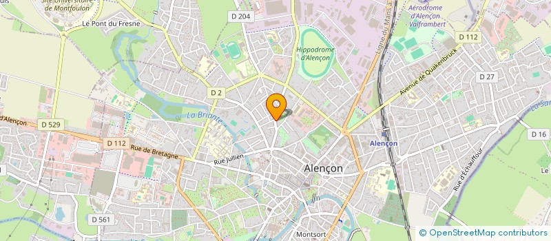 localisation de l'entreprise SYNDICAT RESIDENCE ECUSSON à ALENCON