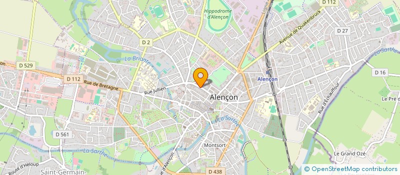localisation de l'entreprise SYNDICAT RESIDENCE LE CLEMENCEAU à ALENCON