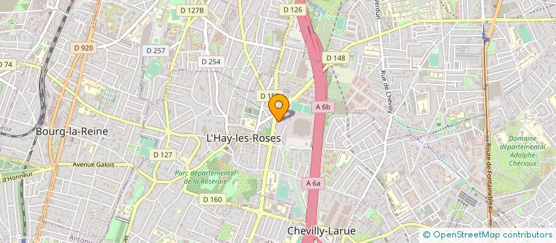 localisation de l'entreprise SYNDICAT RESIDENCE PLAINE à L'HAY-LES-ROSES