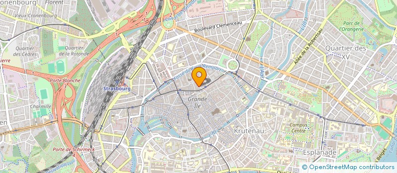 localisation de l'entreprise SYNDICAT RUE DE LA NUEE BLEUE à STRASBOURG
