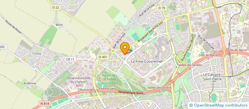 localisation de l'entreprise SYNDICAT S.U.D. INDUSTRIES DE NORMANDIE ET DE MAYENNE à CAEN