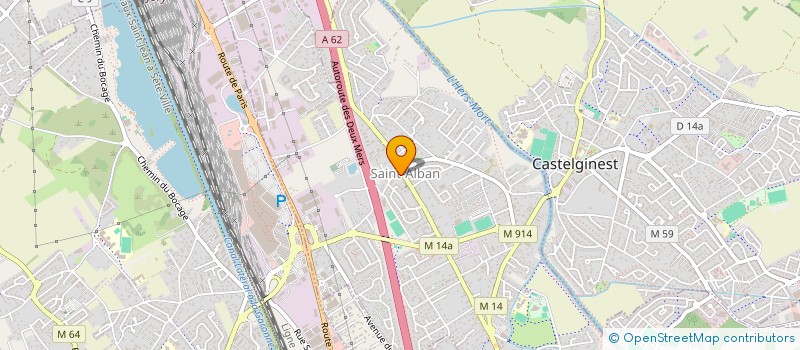 localisation de l'entreprise SYNDICAT SALARIES TRANSPORTS ROUTIERS  SAINT-ALBAN