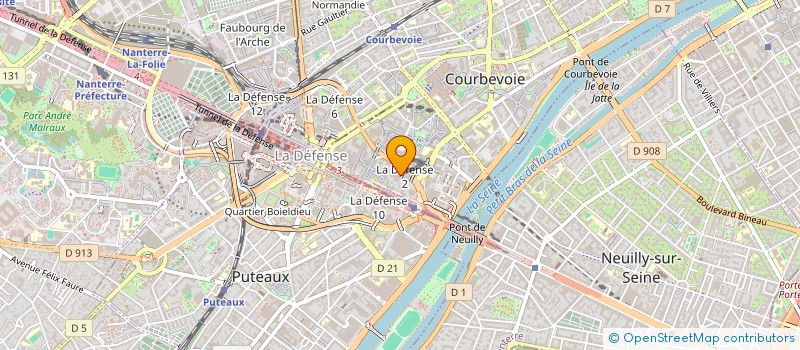 localisation de l'entreprise SYNDICAT SANTE SOCIAL à COURBEVOIE