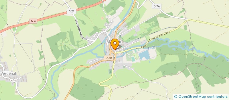 localisation de l'entreprise SYNDICAT SCOLAIRE DU BLANC-MONT à BLAMONT