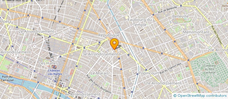 localisation de l'entreprise SYNDICAT SERVICES DE SANTE à PARIS