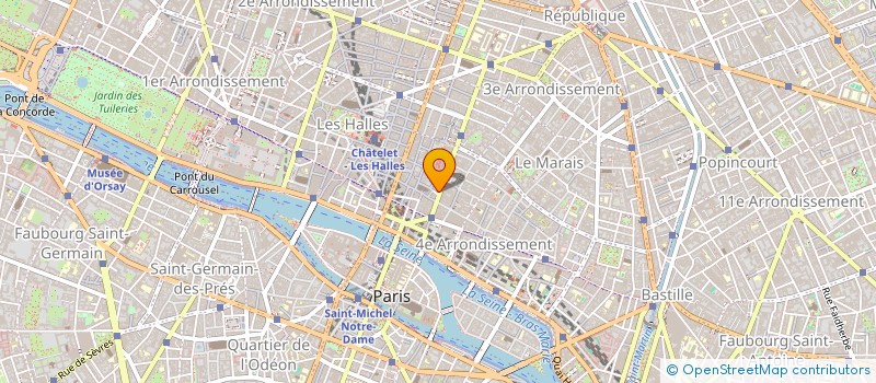 localisation de l'entreprise SYNDICAT SERVICES PUBLICS PARISIENS CFDT  PARIS