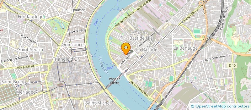 localisation de l'entreprise SYNDICAT SOLIDAIRES SUD EMPLOI AQUITAINE à BORDEAUX