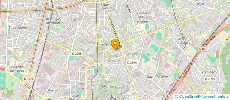 localisation de l'entreprise SYNDICAT SUD EDUCATION 38  GRENOBLE