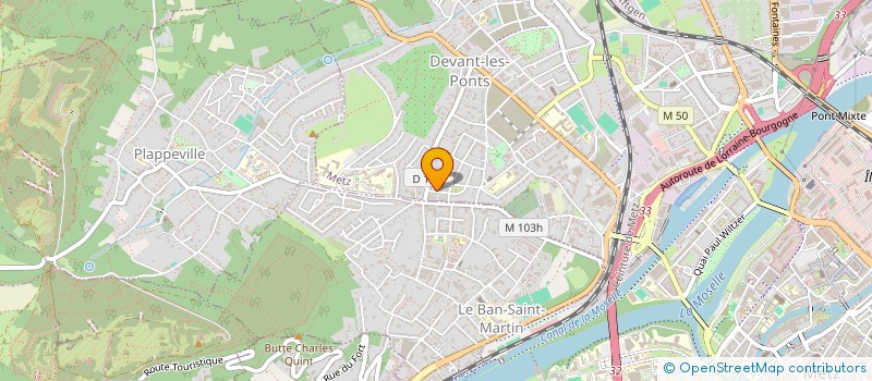 localisation de l'entreprise SYNDICAT SUD EDUCATION LORRAINE NORD  METZ