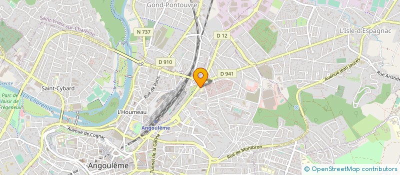 localisation de l'entreprise SYNDICAT TRANSPORTS ROUTIERS à ANGOULEME