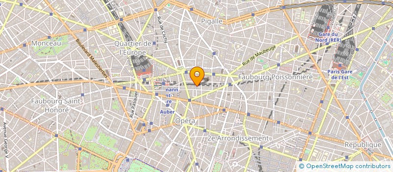 localisation de l'entreprise SYNDICAT UGICT CGT DES INFORMATICIENS DU GROUPE CM/CIC  PARIS