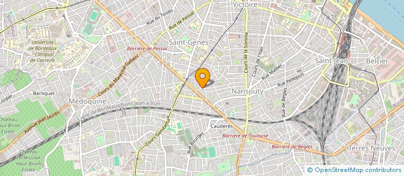 localisation de l'entreprise SYNDICAT UL UNSA BORDEAUX  BORDEAUX