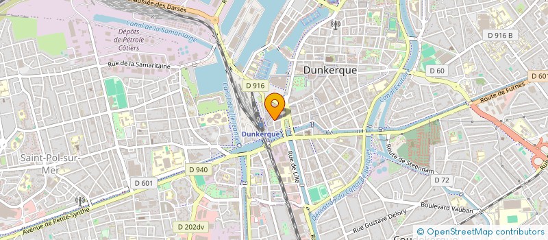 localisation de l'entreprise SYNDICAT UNIQUE LA BATELLERIE à DUNKERQUE