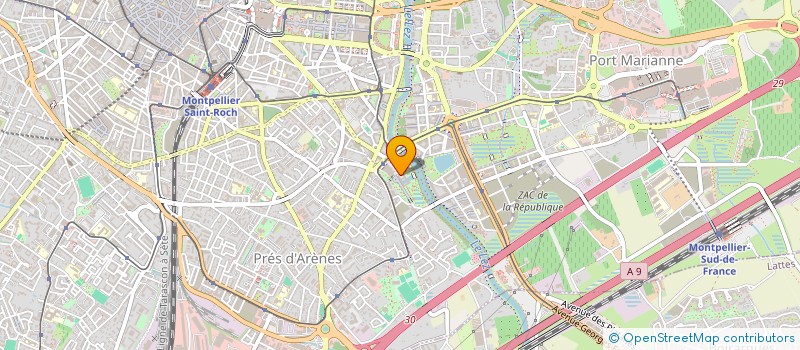 localisation de l'entreprise SYNDICAT UNSA DE LA MAIRIE, DU CCAS, DE LA METROPOLE DE MONTPELLIER à MONTPELLIER