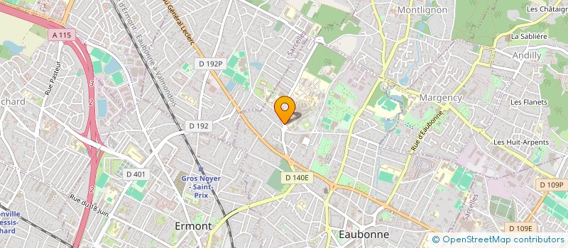 localisation de l'entreprise SYNDICAT UNSA SANTE ET SOCIAUX DU CENTRE HOSPITALIER SIMONE VEIL à EAUBONNE