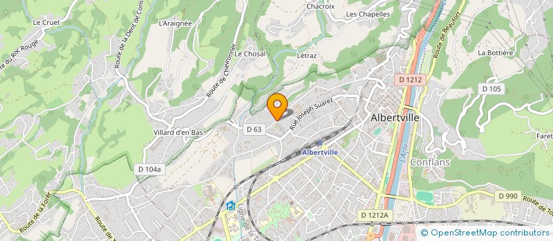 localisation de l'entreprise SYNDICAT UNSA SN2D à IVRY-SUR-SEINE