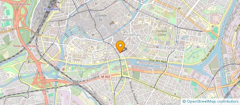 localisation de l'entreprise SYNDICAT UNSA TERRITORIAUX DES AGENTS DE LA COMMUNAUTE URBAINE DE STRASBOURG à STRASBOURG
