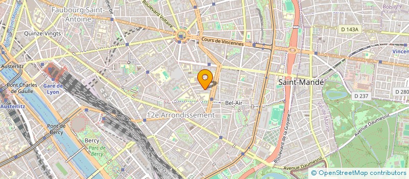 localisation de l'entreprise SYNDICAT UNSA TRANSPORTS DU GROUPE RATP  PARIS