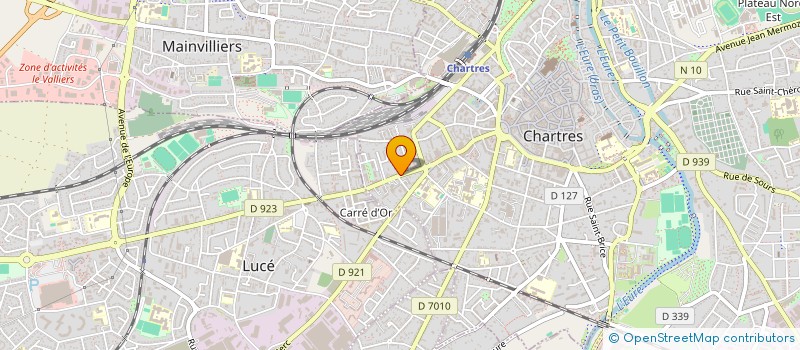 localisation de l'entreprise SYNDICAT UNSA VILLA EVORA à CHARTRES