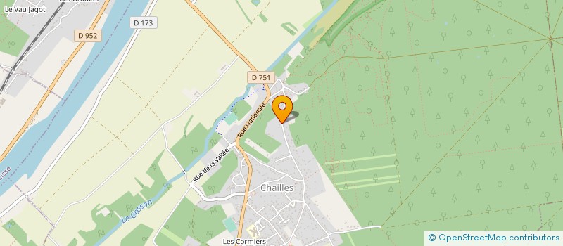 localisation de l'entreprise SYNDICAT VAL DU BEUVRON à CELLETTES