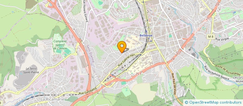 localisation de l'entreprise SYNDICATDE COPROPRIETE  SAINT-ETIENNE