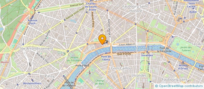 localisation de l'entreprise SYNDICATS DES COPROPRIETAIRES  PARIS